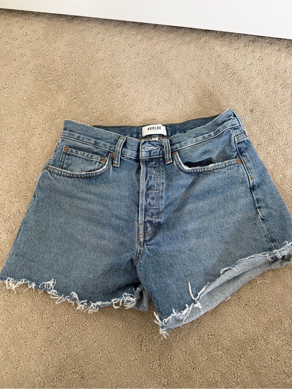 Agolde Parker Long (likely) Skywave - size 27 - Picture 3 of 5